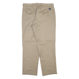 DOCKERS Mens Trousers Beige Regular Straight W36 L31