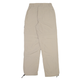 SCHOFFEL Detachable Legs Womens Trousers Beige Relaxed Straight W26 L30