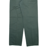 SCHILD Mens Trousers Green Regular Straight W30 L32