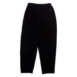 Womens Trousers Purple Regular Tapered W20 L21