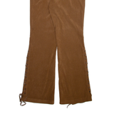FASHION STREET Womens Trousers Brown Regular Bootcut W28 L30