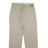 SCHOFFEL Womens Trousers Beige Relaxed Tapered W30 L30