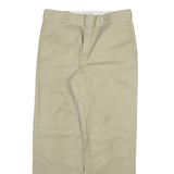 DICKIES 874 Workwear Mens Trousers Beige Regular Straight W34 L30