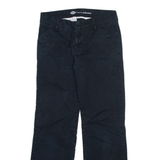 DICKIES Womens Trousers Blue Relaxed Bootcut W28 L28