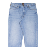 LEE Carroll Womens Jeans Blue Regular Tapered Stone Wash W32 L27