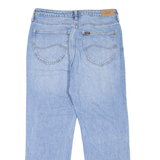 LEE Carroll Womens Jeans Blue Regular Tapered Stone Wash W32 L27