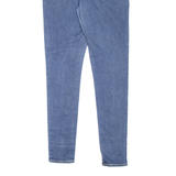 LEVI'S 720 High Rise BIG E Womens Jeans Blue Slim Skinny Stone Wash W32 L32