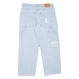 KARL KANI Carpenter Mens Jeans Blue Relaxed Tapered W32 L25