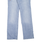 DIESEL Mens Jeans Blue Regular Straight Stone Wash W33 L35