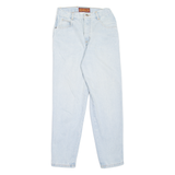BONJOUR Womens Jeans Blue Regular Mom 90s Stone Wash W24 L28