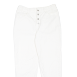 GUESS By Georges Marciano Womens Jeans White Regular Mom W29 L26