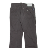 ARMANI JEANS Womens Jeans Grey Regular Straight W29 L29