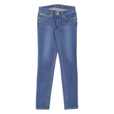 LEVI'S Low Rise Womens Jeans Blue Slim Skinny Stone Wash W26 L32