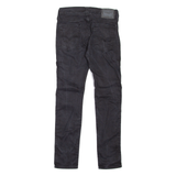 LEVI'S Mens Jeans Black Slim Skinny W30 L29