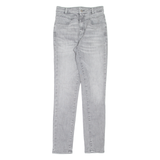 BOSS Womens Jeans Grey Slim Skinny Stone Wash W24 L27