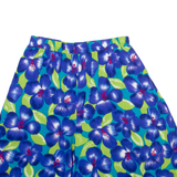 SK WEAR Womens Casual Shorts Blue Floral XXS W24