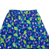 SK WEAR Womens Casual Shorts Blue Floral XXS W24