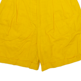 RAFAELLA Womens Casual Shorts Yellow XS W26