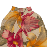 MISS BRITT Womens Casual Shorts Beige Relaxed Floral XXS W24