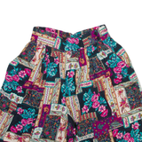 BOBBIE BROOKS Womens Casual Shorts Pink Relaxed Floral XS W26
