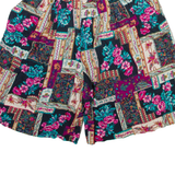 BOBBIE BROOKS Womens Casual Shorts Pink Relaxed Floral XS W26