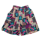 BOBBIE BROOKS Womens Casual Shorts Pink Relaxed Floral XS W26