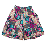 BOBBIE BROOKS Womens Casual Shorts Pink Relaxed Floral XS W26