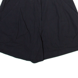 Womens Casual Shorts Black Relaxed S W28
