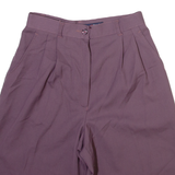 MAD PANTS Womens Casual Shorts Purple S W28