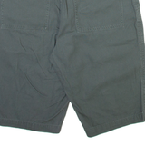MANOR Mens Casual Shorts Grey M W32
