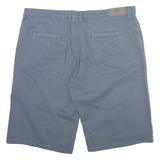 PIERRE CARDIN Mens Casual Shorts Grey Relaxed XL W38