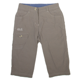 JACK WOLFSKIN Womens Casual Shorts Grey S W28