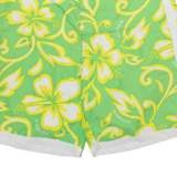 SUNDEK Mens Swimming Shorts Green Relaxed Floral S W28