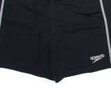 SPEEDO Mens Swimming Shorts Black S W28