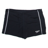 SPEEDO Mens Swimming Shorts Black S W28