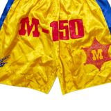 FBT Mens Sports Shorts Yellow Relaxed L W26