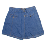 BOLERO Womens Denim Shorts Black S W28