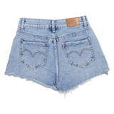Womens Denim Shorts Blue XXS W24