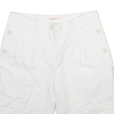 TIMBERLAND Womens Casual Shorts White M W30