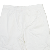 TIMBERLAND Womens Casual Shorts White M W30