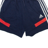 ADIDAS Mens Casual Shorts Blue S W26