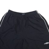 UMBRO Mens Sports Shorts Black M W24
