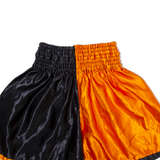 EVO FITNESS Mens Sports Shorts Orange Colourblock M W22