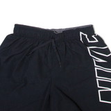 NIKE Mens Sports Shorts Black Relaxed S W24