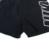 NIKE Mens Sports Shorts Black Relaxed S W24