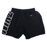 NIKE Mens Sports Shorts Black Relaxed S W24