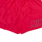 NIKE Mens Casual Shorts Red Relaxed Striped L W29
