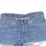 LEVI'S 544 89 Womens Denim Shorts Blue S W28