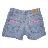 LEVI'S 527 Womens Denim Shorts Blue S W28
