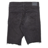LEVI'S Womens Jorts Shorts Black Slim M W29